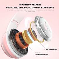 Gambar Headphone Macaron LED Color Light Cute Cat Ear Headphone with Mic STN-28 Foldable Wireless Headphones Bluetooth Earphone HiFi Stereo Headset Bluetooth Headset Gaming No Delay Henset Bloetooth BARU - Y-08 Hitam dari Guska Official Store undefined 5 Tokopedia