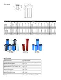 Gambar Watts PWHP1034BPR Residential Filter Housing, 3/4" FNPT Connection. FDA Approved Drinking Water Filtration. dari Solstice Stash undefined 3 Tokopedia