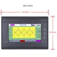 Gambar Layar sentuh mesin manusia seiku WS-043AP HMI, layar sentuh 4.3 inci 480*272 px Display LED COM 232/485/422 dari wibu435 undefined 4 Tokopedia
