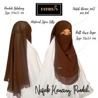 Gambar Cadar Niqab Poni Kancing Purdah fathiya dari roseriska undefined 1 Tokopedia