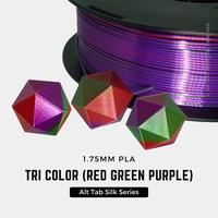 Gambar (Local Stock) Silk Tri Color PLA 3D Printer Filament 1.75mm 1kg 3D Printing [Alt Tab Silk Tri Color Series] BAMBU AMS CREALITY NEPTUNE dari Urban Xpert undefined 5 Tokopedia