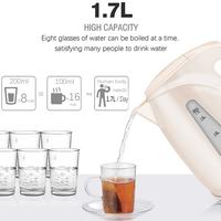 Gambar Sonifer 1.7L Electric Kettle Stainless Steel Kitchen Appliances S dari Souk Riyadh9 undefined 3 Tokopedia
