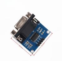 Gambar MAX3232 RS232 to TTL Serial Port Converter Module DB9 Connector MAX232 For arduino dari IC CHIP undefined 3 Tokopedia