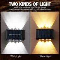 Gambar [Ada] Solar LED Lampu Solar Light Outdoor Lighting Garden Wall Lamp dari BEBIRAMANIA33 undefined 4 Tokopedia