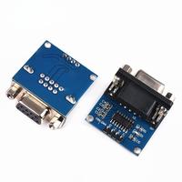 Gambar MAX3232 RS232 to TTL Serial Port Converter Module DB9 Connector MAX232 For arduino dari IC CHIP undefined 1 Tokopedia
