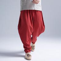 Gambar Mens Cotton Linen Baggy Pants Kung Fu Martial Arts Sports Pants D dari Souk Riyadh9 undefined 5 Tokopedia