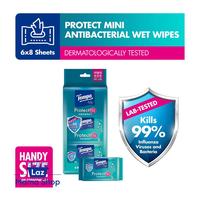 Gambar Obral TEMPO Protect – Kills 99% Of Influenza Viruses And Bacteria Wet Wipes 6x8 Sheets Mama Shop dari JURIYA CELULLER 6321 undefined 1 Tokopedia