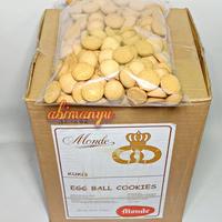 Gambar Monde Egg Drop 500 Gr / Egg Ball Cookies dari bracketshop undefined 1 Tokopedia