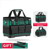 Gambar Xiaomi Greener Multi-Functional Electrician Tool Bag 1680D Oxford Cloth Multi-Pocket Waterproof Anti-Fall Waterproof Storage Bag dari puyengstore undefined 2 Tokopedia