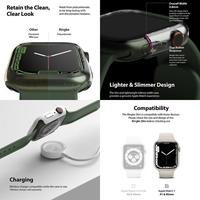 Gambar Casing Ringke Compatible For Screen Protector Apple Watch 9 / 8 / 7 / SE 2 / SE / 6 / 5 / 4 40mm 41mm 44mm 45mm Air Sports Bezel Styling Slim Softcase Anti Crack Tipis Military Drop Armor Tahan Banting Hardcase Tempered Glass Anti Gores Dual Easy - Easy 44-45m dari OfficialStoreRingke undefined 4 Tokopedia