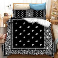 Gambar phechion Bandana 3D Print Bedding Set Duvet Covers Pillowcases One dari kamko store undefined 2 Tokopedia