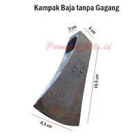 Gambar PTI . Kampak Baja Asli Super Tajam Kampak / Kapak Gagang Kayu Kelapa Ukuran Kecil / Besar dari raphael evile undefined 1 Tokopedia