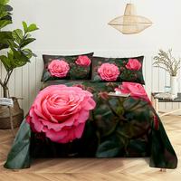 Gambar Pink Peony Lover Queen Sheet Set Kid's Girl Room Flower Bedding Set dari kamko store undefined 2 Tokopedia