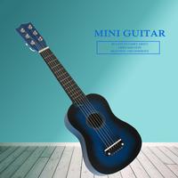 Gambar HB 21 inch 6 Strings Ukulele Mini Guitar Musical Instrument Kid Begi dari Heritage Box undefined 2 Tokopedia
