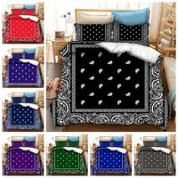 Gambar phechion Bandana 3D Print Bedding Set Duvet Covers Pillowcases One dari kamko store undefined 1 Tokopedia