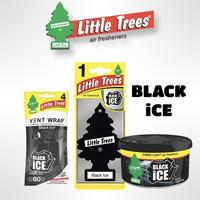 Gambar [LOCAL] Little Trees BLACK ICE Home Air Freshener Car Perfume Bundle dari Sollora undefined 4 Tokopedia