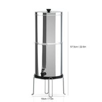 Gambar Gravity Water Filter System Water Filtration Bucket With Stand Fo dari Dunia Belanja15 undefined 2 Tokopedia