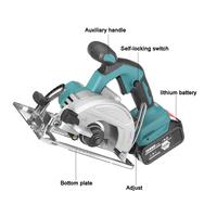 Gambar 2000W Multifunction Circular Saw High Power Mdle Cutting Wood Metal Tile Cutter Saw Power Tool With Battery 388V dari Zephyr Zonest undefined 4 Tokopedia