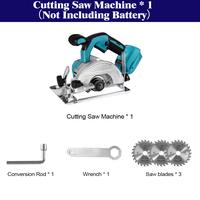 Gambar 125mm 10800RPM Brushless Circular Saw 1000W Multifunctional Saw DIY Power Tool Woodworking Power Tools dari Zephyr Zonest undefined 1 Tokopedia
