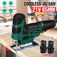 Gambar 65mm Cordless Jigsaw Multi-function Woodworking Power Tool Jig Saw 12V Battery 30000RPM dari Zephyr Zonest undefined 1 Tokopedia