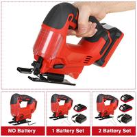 Gambar 21V 2900RPM Jigsaw Cordless Jig Saw Portable Miter Saw Woodworking Power Tools 65mm 18V Battery dari Zephyr Zonest undefined 3 Tokopedia