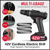 Gambar 42V Cordless Rechargeable Drill / Power Tool Set Drill Screw Driver Wirelesss dari Zephyr Zonest undefined 1 Tokopedia