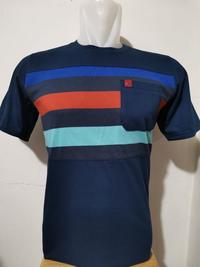 Gambar Kaos Oblong Salur| Kaos Katun - Hitam, M dari Buttercup ID_NEW undefined 4 Tokopedia