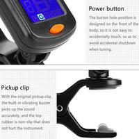 Gambar Guitar Tuner Clip-on Rotatable Chromatic Digital Tuner LCD Display Mini Guitar Bass Ukulele Violin Acoustic Musical Instrument dari Whisker Wonders undefined 4 Tokopedia