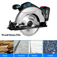 Gambar 180Mm Brushless Circular Saw 5000RPM Multifunctional Cutting Machine Power Tools Makita 18V Battery dari Zephyr Zonest undefined 5 Tokopedia