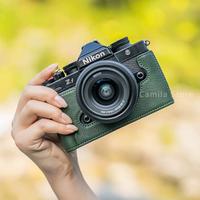 Gambar SC NEW handwork Photo Camera Genuine leather cowhide Bag Body BOX Ca dari Sidwalk Chireen undefined 1 Tokopedia