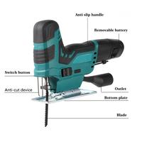 Gambar 12V Electrical Saw Jigsaw Jig Saw Woodworking Portable Multi-Function Woodworking Power Tool With Battery dari Zephyr Zonest undefined 3 Tokopedia