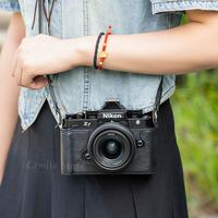 Gambar SC NEW handwork Photo Camera Genuine leather cowhide Bag Body BOX Ca dari Sidwalk Chireen undefined 3 Tokopedia