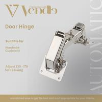 Gambar Engsel Kodok 6 inch - Engsel Lemari - Engsel Pintu Soft Close Door Hinge dari Vendle undefined 2 Tokopedia