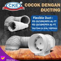 Gambar Inline Fan PP 10" Inline Duct Fan/Hydroponic fan/Mixed Flow/Extractor dari SumberSuksesShop undefined 2 Tokopedia