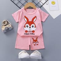 Gambar Childrens Clothing Sets New Baby Boys Girls Shortsleeved Tshir dari Maida Store3 undefined 4 Tokopedia