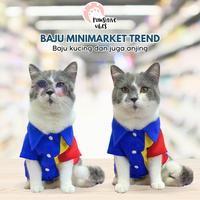 Gambar Kostum Kucing Seragam Indomaret - Baju Kucing Anjing Lucu Cowok Cewek - Baju Kucing Anjing Kelinci Monyet Murah Model Kasir Indomaret - Aksesoris Hewan Peliharaan Lucu - S (1-2kg) dari Pawsitive Official undefined 1 Tokopedia