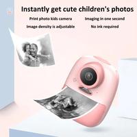 Gambar Kids Instant Print Polaroid 1080 P Digital Photo + Memory Card 32Gb - Yellow red dari cekopuy undefined 4 Tokopedia