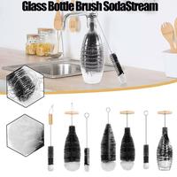 Gambar Soda Stream Bottle Brush With Beechwood Handle Glassware Jar dari Zona Camp undefined 3 Tokopedia