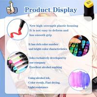 Gambar New 24/30/36/48/60/80/100/120/168 Double-tip Painting Pen Alcohol Marker Color Marker Pen Permanent Art Marker Children Painting, Sketch, Coloring, Highlight, Illustration, Animation Design Art Office School Supply dari Moonlit River undefined 2 Tokopedia