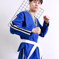 Gambar AS Taekwondo Martial Arts Student Lightweight V Neck Uniform Red Col dari Ara Stooree undefined 3 Tokopedia