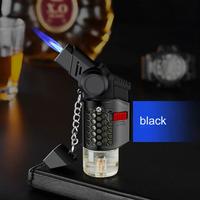 Gambar Torch Butane Gas Lighter Blue Flame Windproof Adjustable - F151 - Hitam dari Verskla undefined 2 Tokopedia