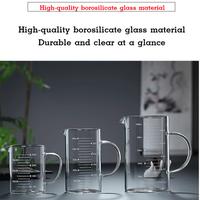 Gambar Heatresistant Glass Measuring Cup with Scale for Home and Kitchen Use dari mamikushopp undefined 4 Tokopedia