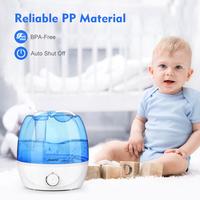 Gambar Aromacare Cool Mist Air Humidifier 2.6L Quiet Ultrasonic Humidifiers dari dirgatoko6 undefined 4 Tokopedia