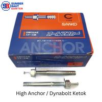 Gambar M6x45 High Anchor / Dynabolt / Angkur Ketok Merk Sanko Galvanis dari Sumber Baut Sunter undefined 1 Tokopedia