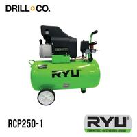 Gambar Ryu Mesin Kompresor 50 Liter RCP250-1 Compressor 2.5 HP 50L RCP 250-1 dari Drill&Co undefined 1 Tokopedia