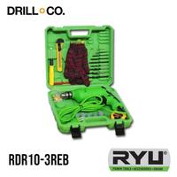 Gambar RYU RDR10-3REB Mesin Bor Besi 10 mm Set 22 pcs Variabel Speed Koper dari Drill&Co undefined 1 Tokopedia