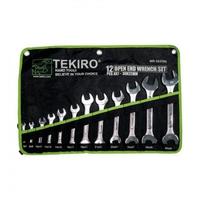 Gambar TEKIRO OPEN WRENCH SET KUNCI PAS 12 Pcs WR-SE0306 dari Drill&Co undefined 1 Tokopedia