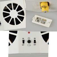 Gambar Car Auto Air Vent Cool Fan Solar Sun Power Portable Cooler Radiato with Display Ventilation System Without Battery 2W dari Vienix Store undefined 2 Tokopedia
