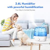 Gambar Aromacare Cool Mist Air Humidifier 2.6L Quiet Ultrasonic Humidifiers dari dirgatoko6 undefined 2 Tokopedia
