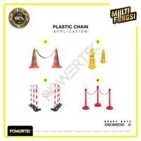 Gambar Markissa TEC Rantai Plastik PVC 5mm x 50m Plastic Chain  - Kuning dari Markissa undefined 4 Tokopedia